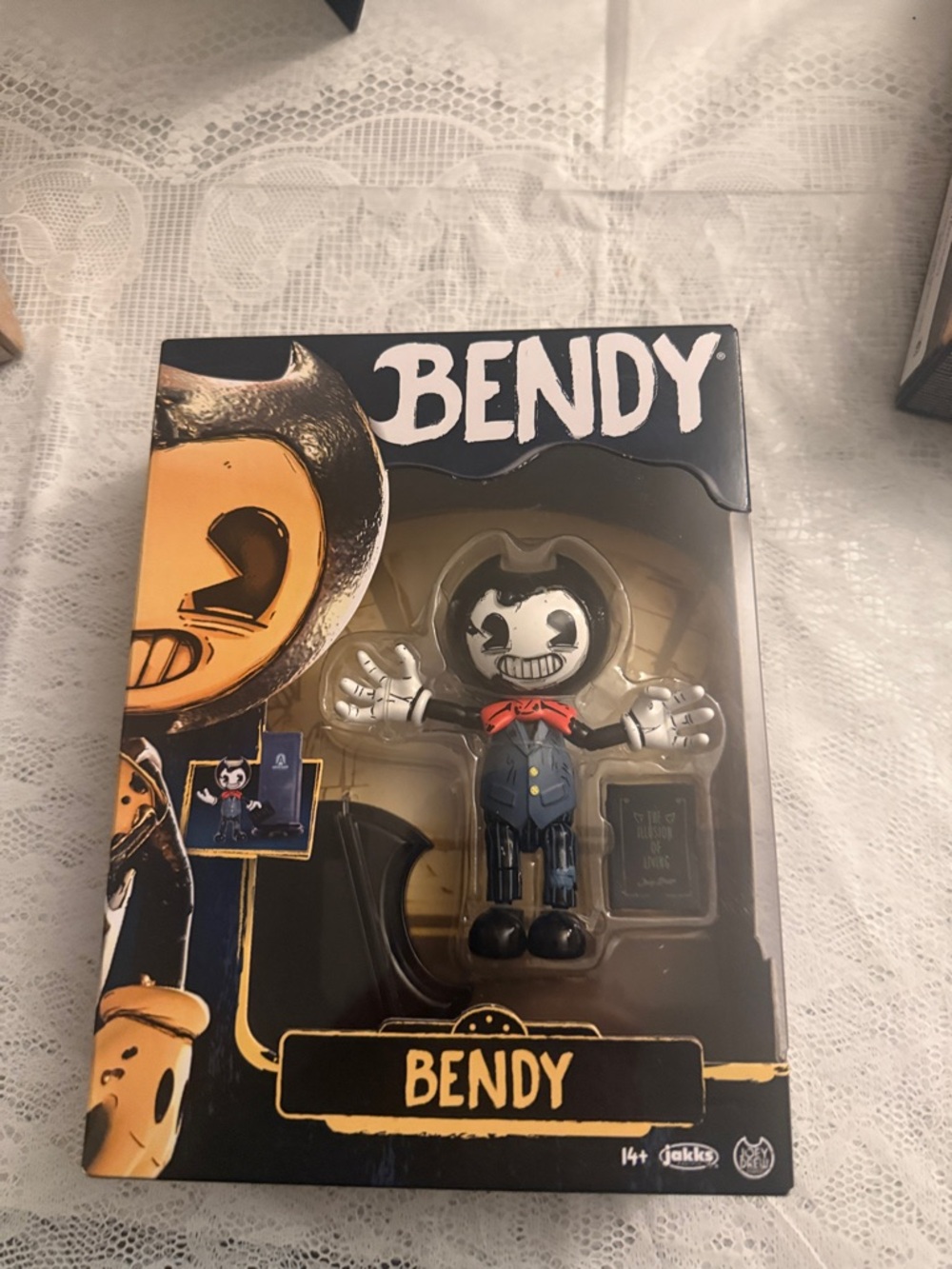 BENDY Black and White Collectible Action Figure by Bendy